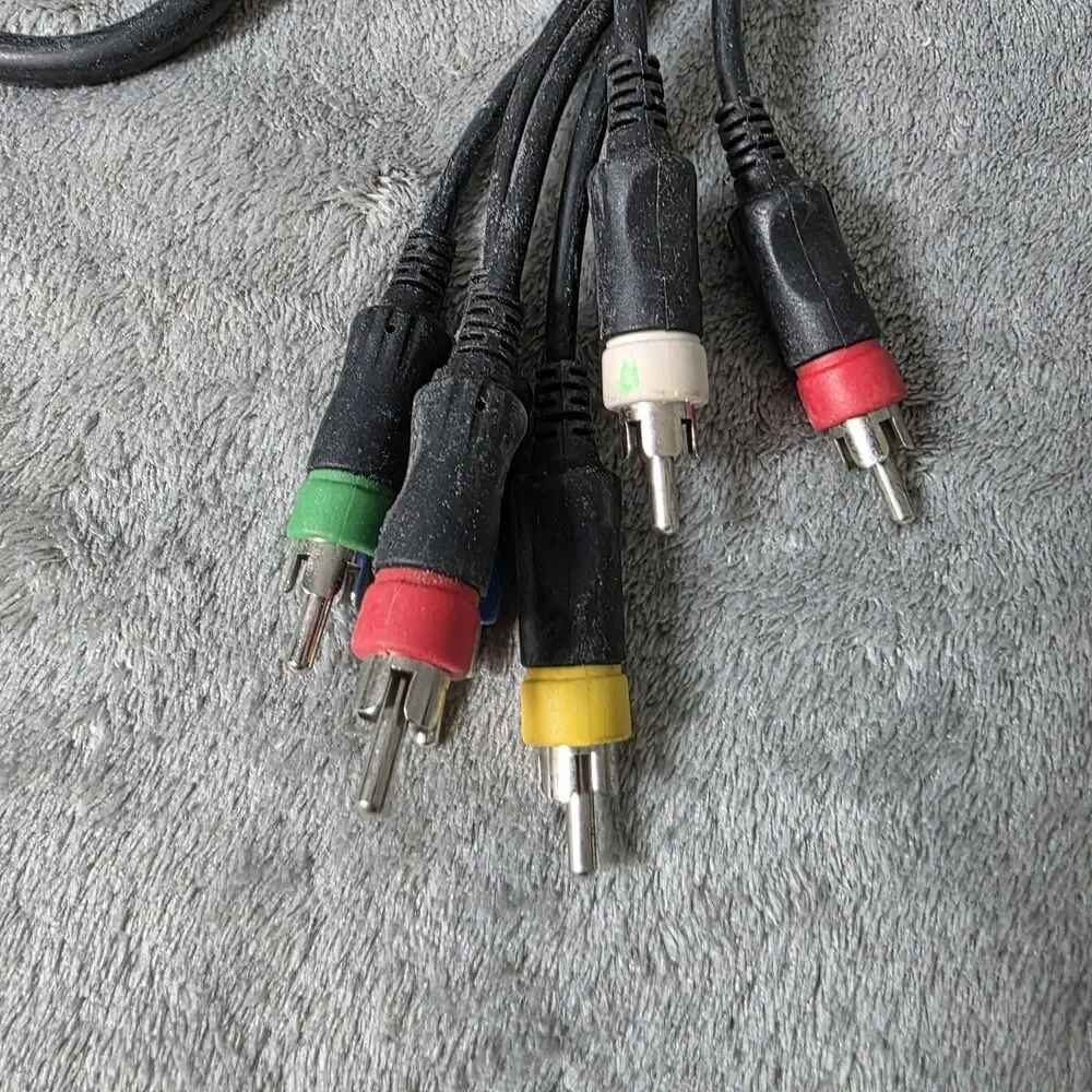 Component HD AV Cable for Xbox 360, Wii, PS2 & PS3 Video Game Multi-Cable